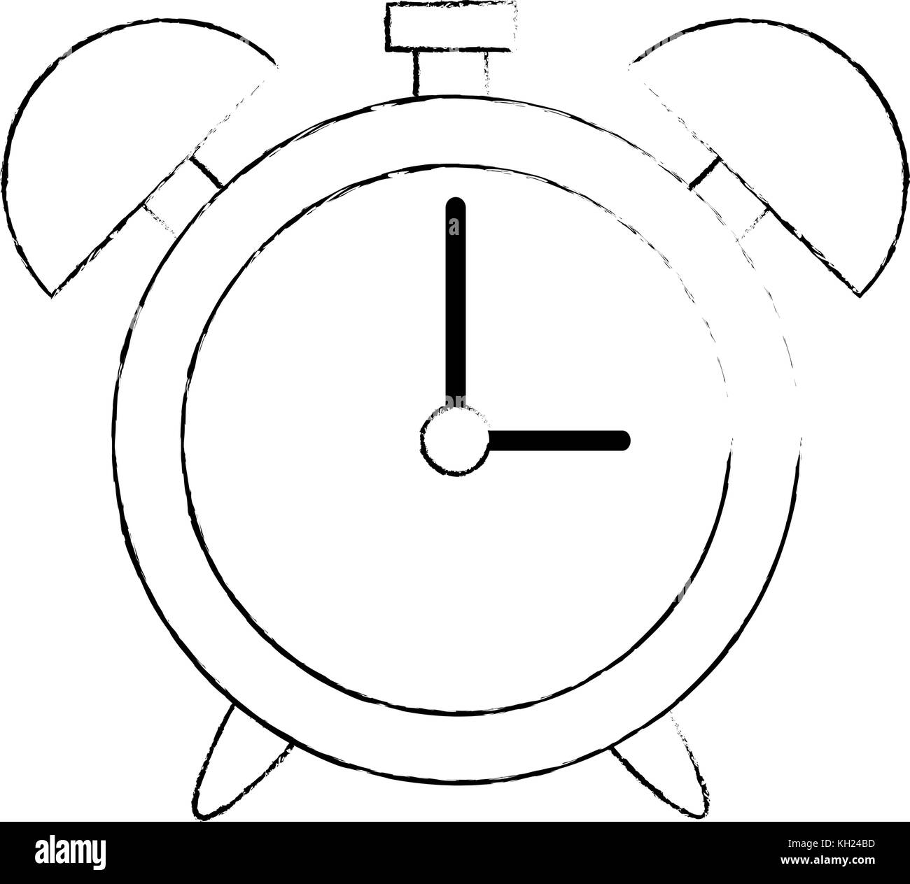 alarm clock isolated icon Stock Vector Image & Art - Alamy