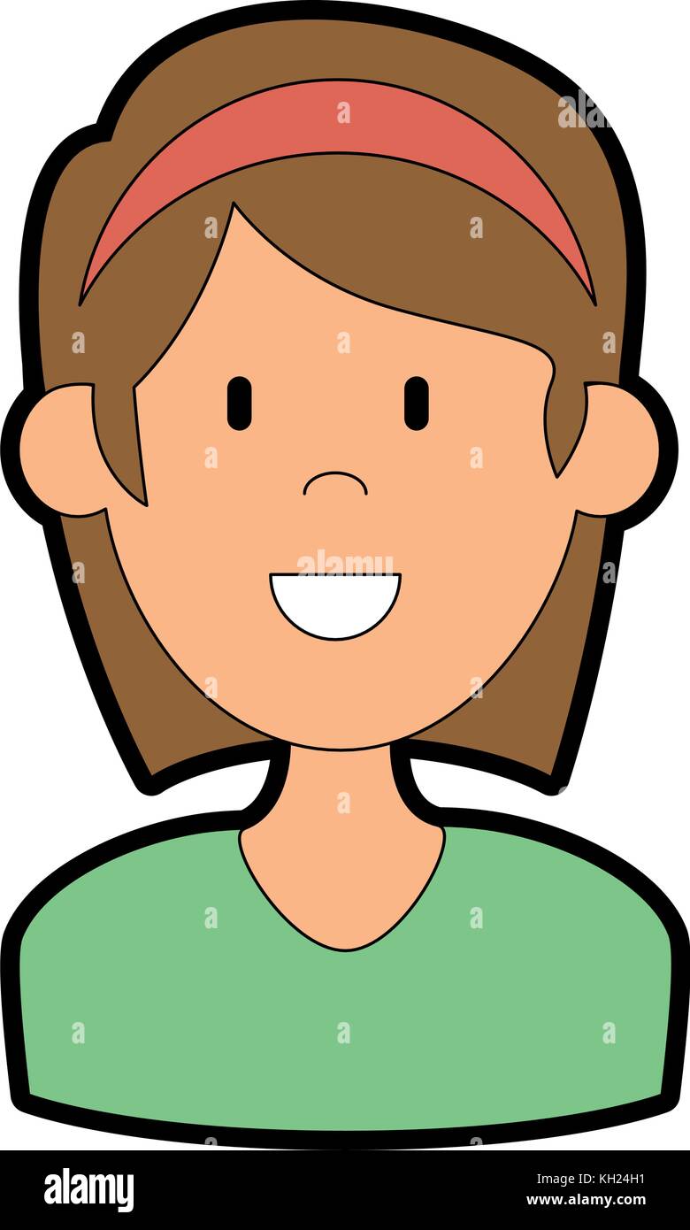 beautiful woman avatar character Stock Vector Image & Art - Alamy