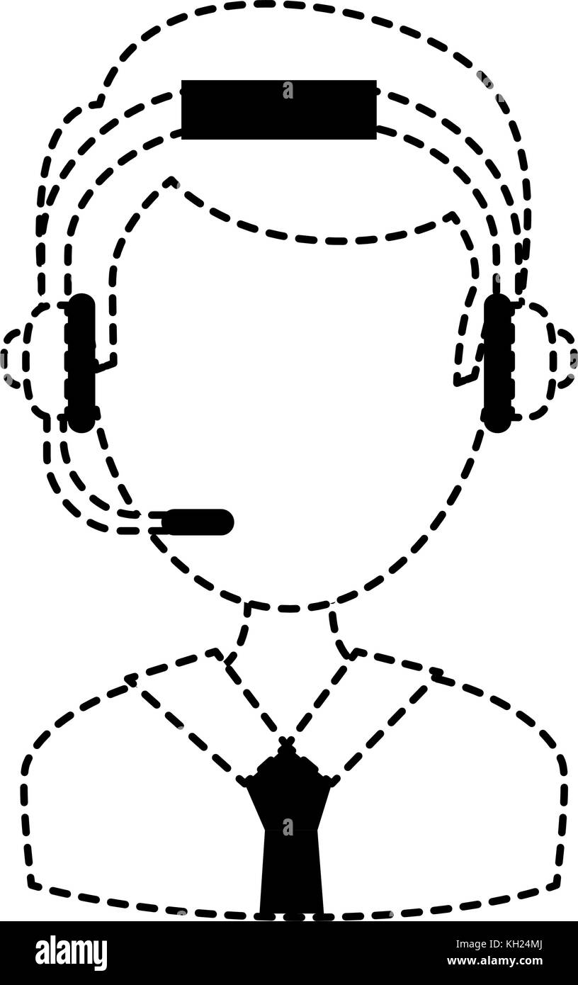 male call center agent Stock Vector Image & Art - Alamy