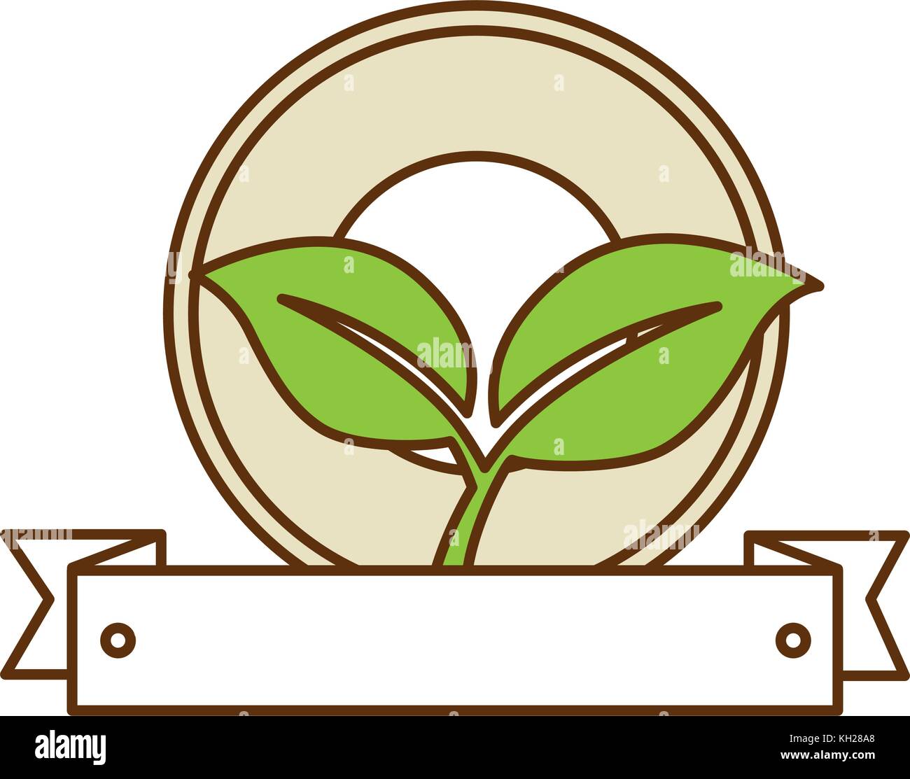 leafs plant isolated icon Stock Vector Image & Art - Alamy
