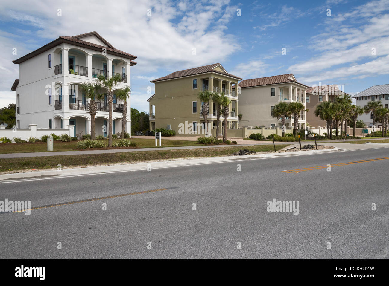 Property at Mexico Beach Florida USA Stock Photo Alamy