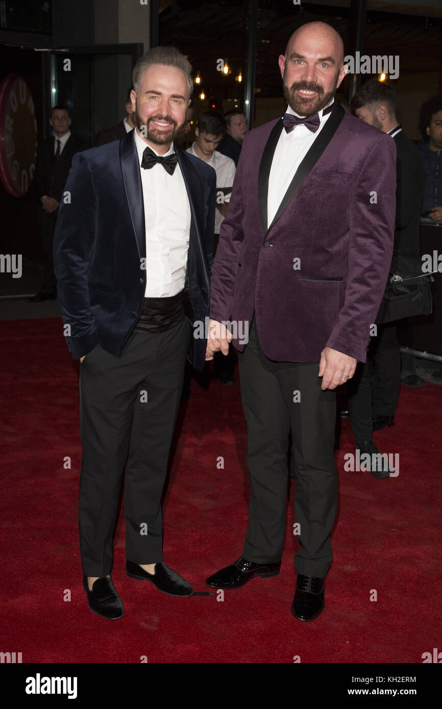 The Attitude Awards 2017 held at the Roundhouse - Arrivals  Featuring: Chris Steed, Tony Butland Where: London, United Kingdom When: 12 Oct 2017 Credit: Lia Toby/WENN.com Stock Photo