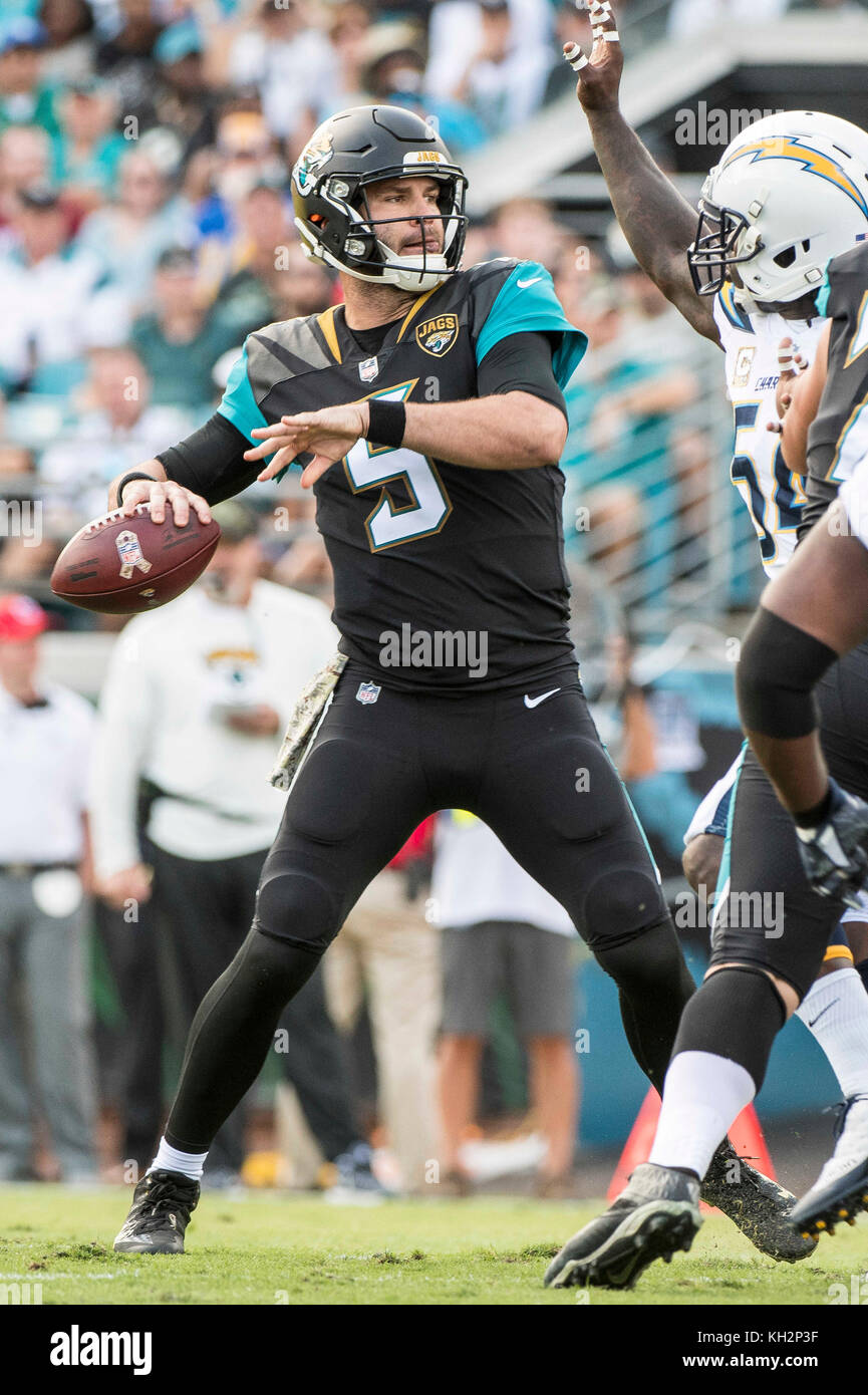 Jacksonville, FL, USA. 12th Nov, 2017. Jacksonville Jaguars