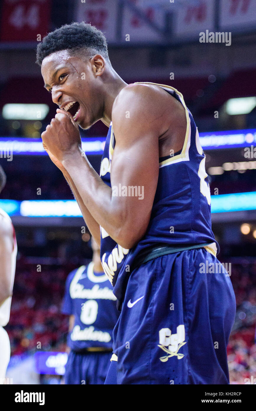 Charleston Southern guard Phlandrous Fleming Jr (24) during the NCAA