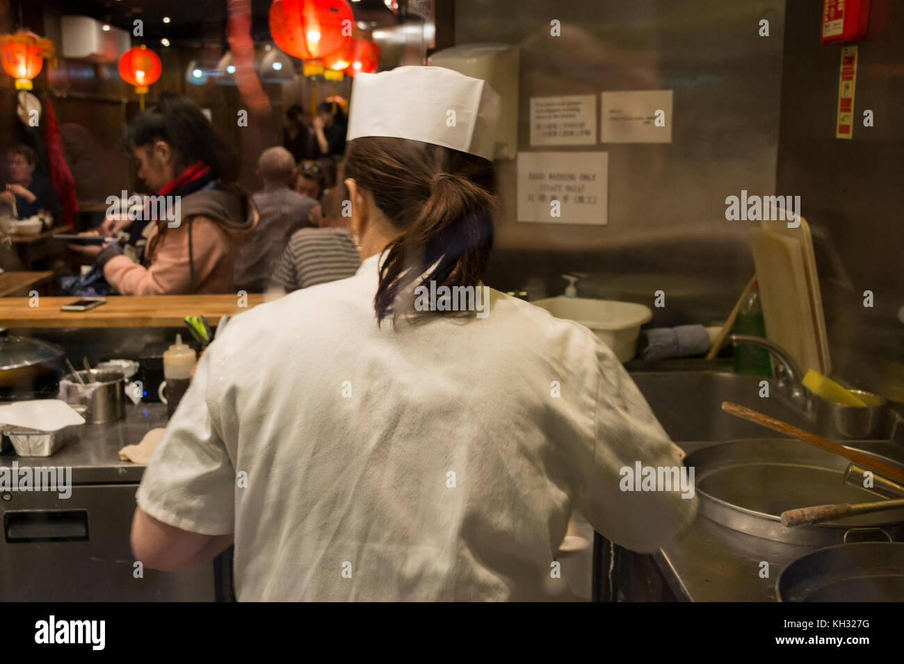 China Town, London, England, UK. Stock Photo