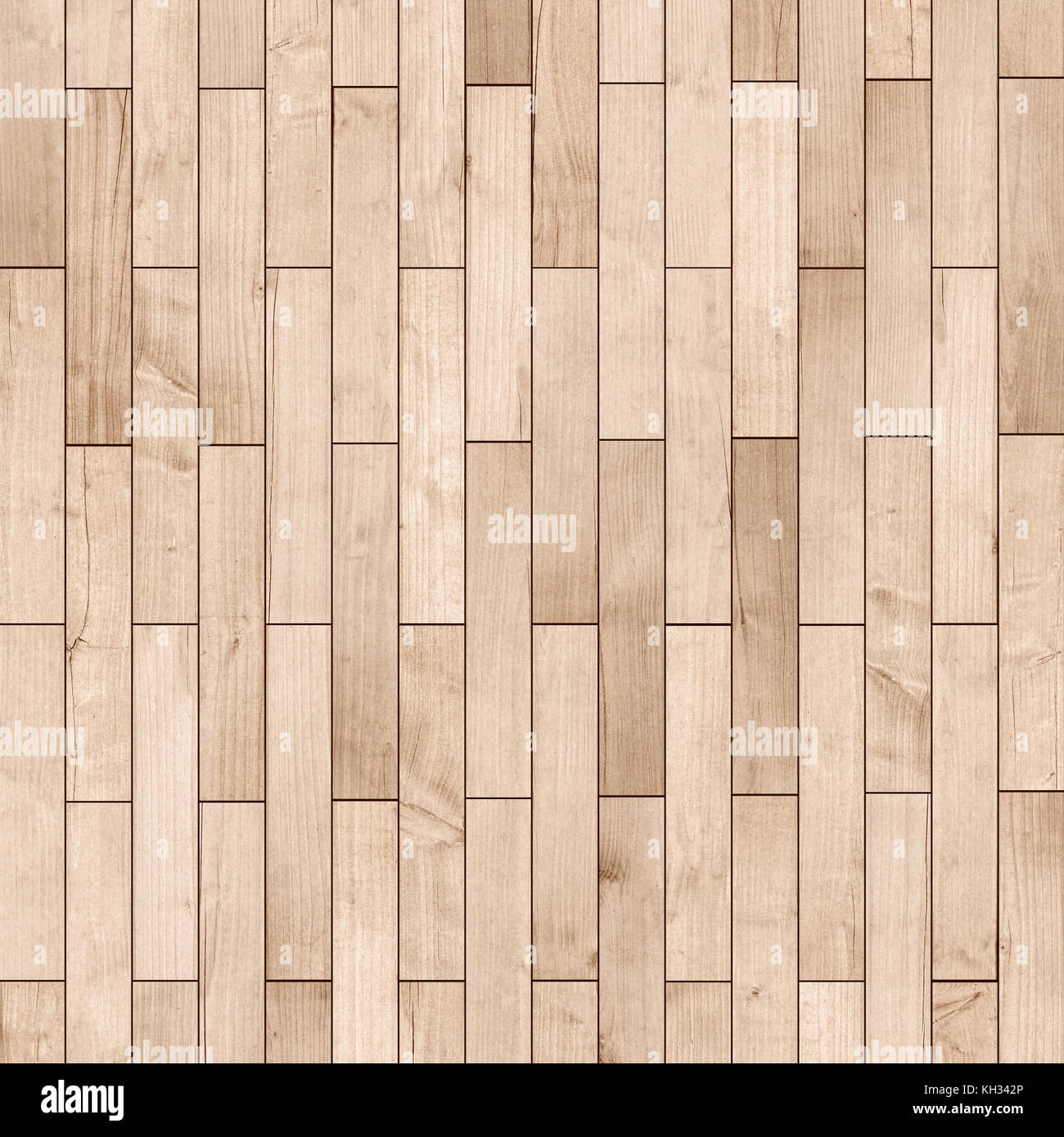 Brown wooden parquet, table, or floor surface. Verical wooden planks texture. Stock Photo