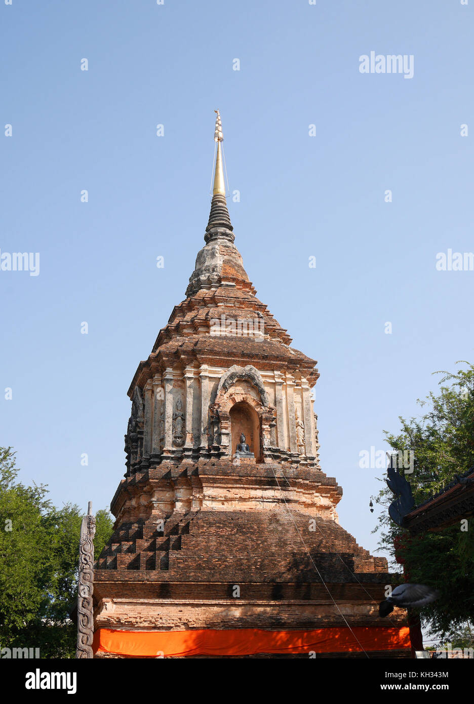 CHIANG MAI, THAILAND - January 30, 2017: Wat Lok Molee Stock Photo