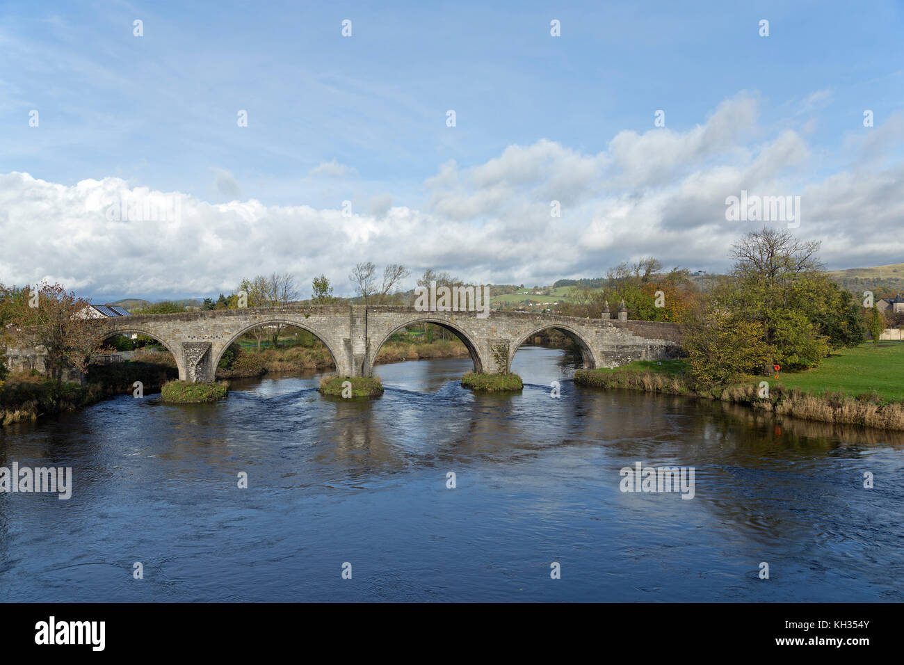 Stirling Bridge, Stirling, Scotland, Great Britain Stock Photo