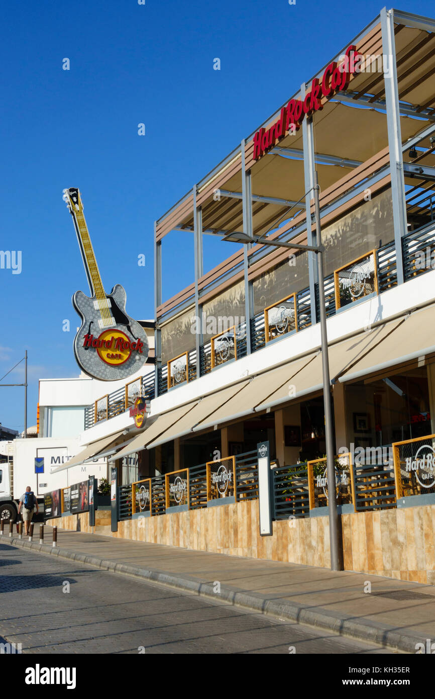 Hard Rock Cafe, Ayia Napa, Cyprus Stock Photo - Alamy