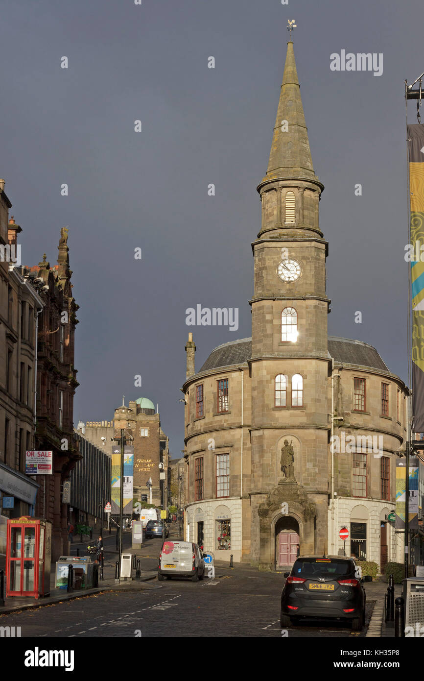 Athenaeum, old town, Stirling, Scotland, Great Britain Stock Photo