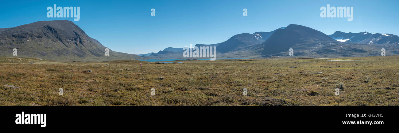 Kungsleden Trail, Sweden Stock Photo