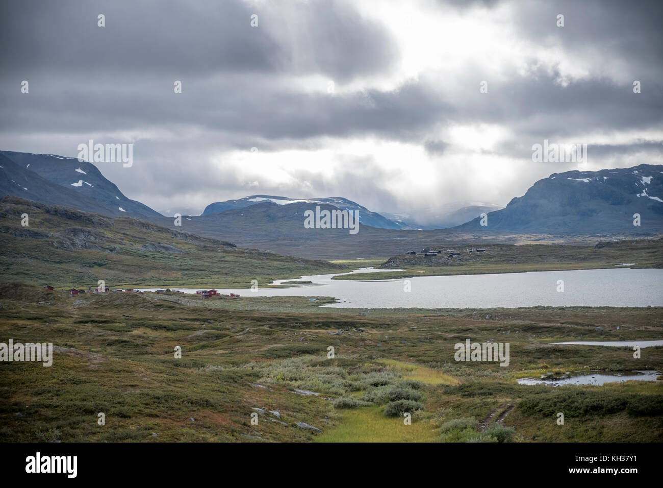 Kungsleden Trail, Sweden Stock Photo