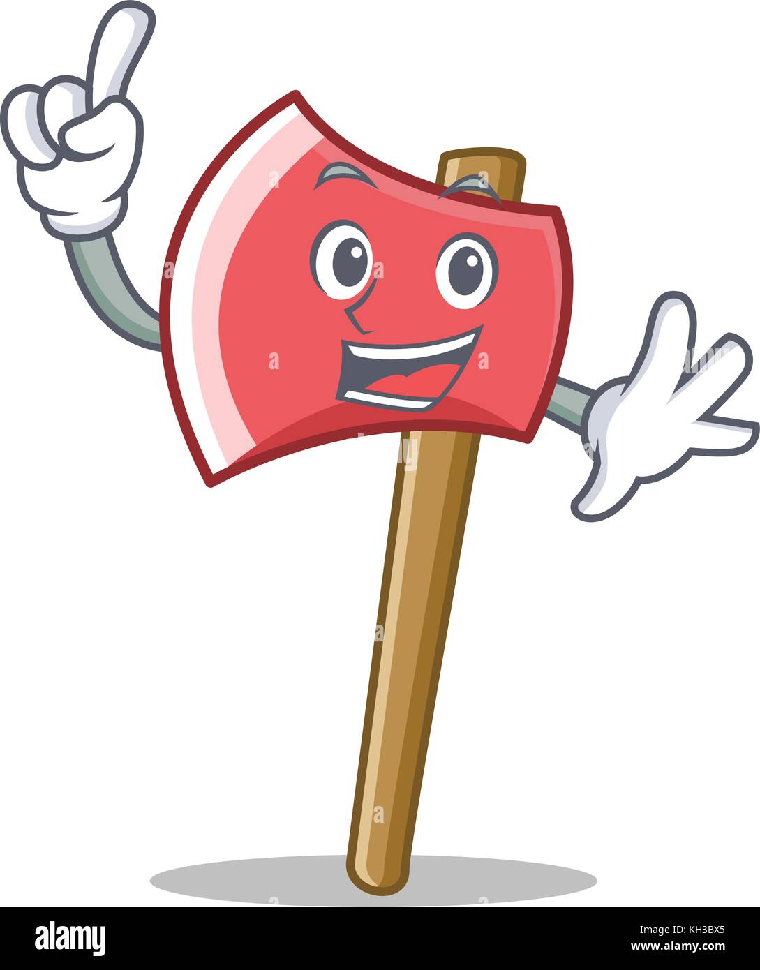Three Finger Axes Finger axe character cartoon style Stock Vector Image & Art - Alamy