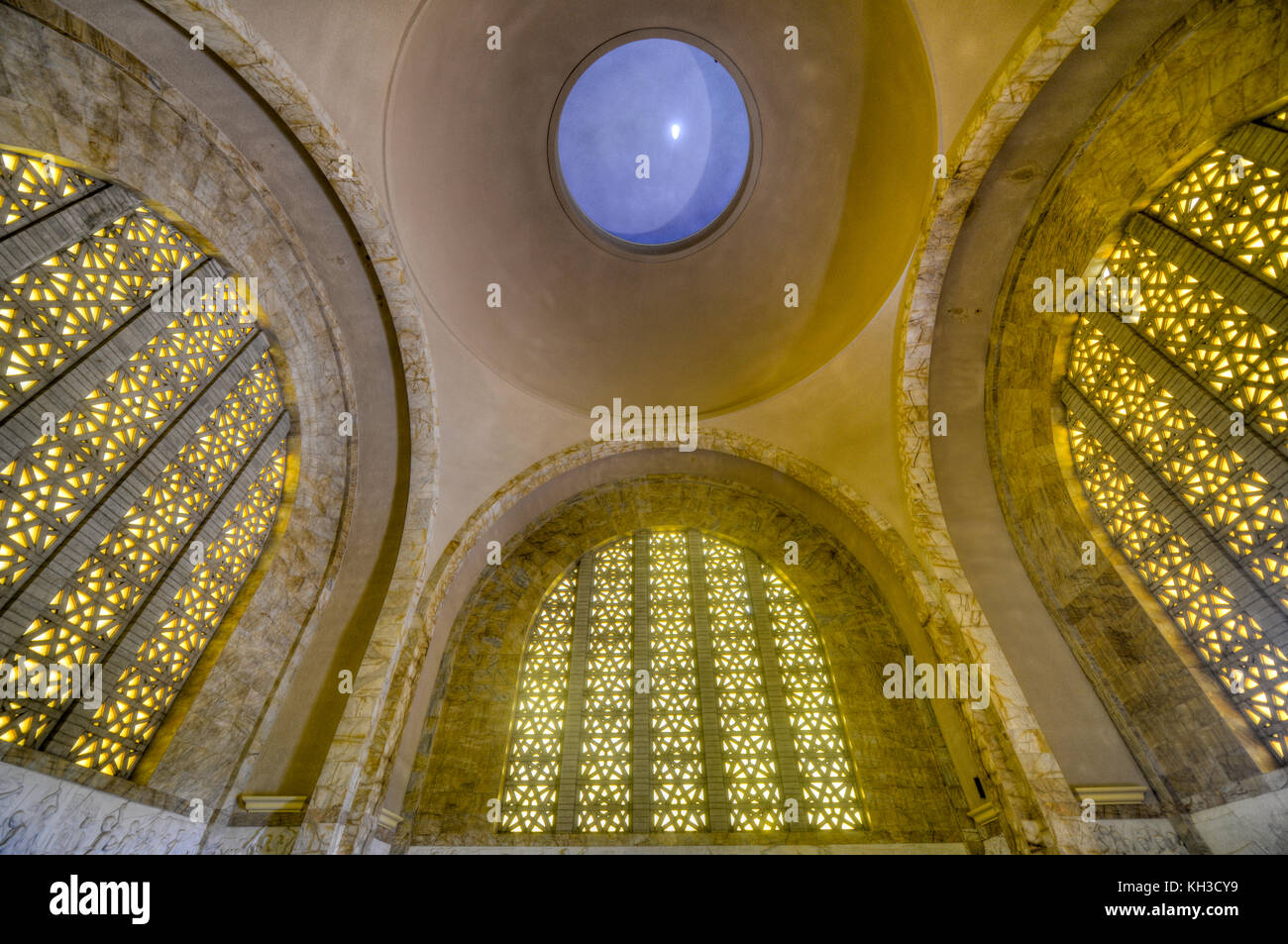 The Voortrekker Monument interior, just south of Pretoria, South Africa ...