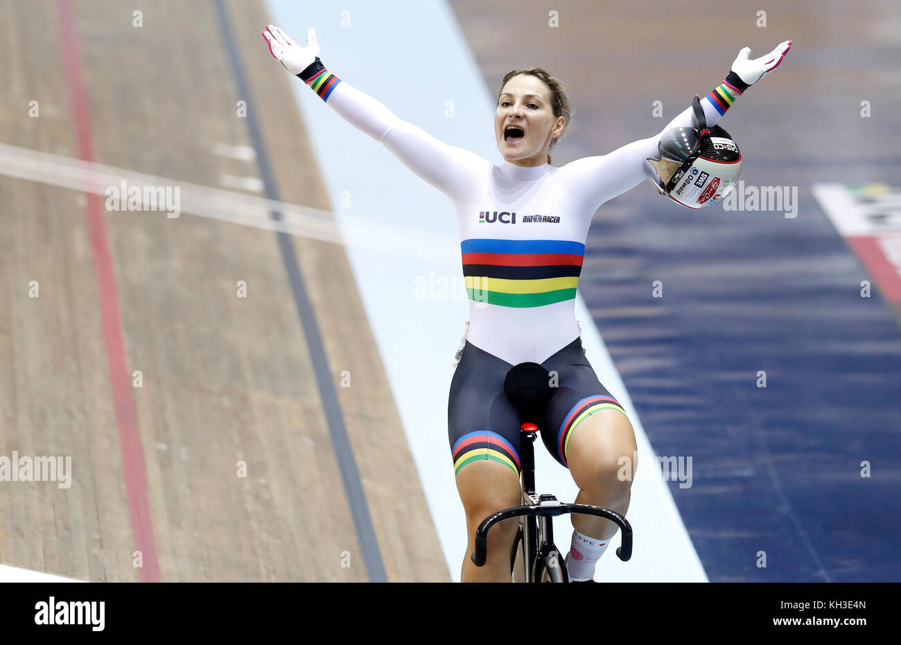 Cycling Track World Cup Day Three National Cycling Centre Hi res Stock 