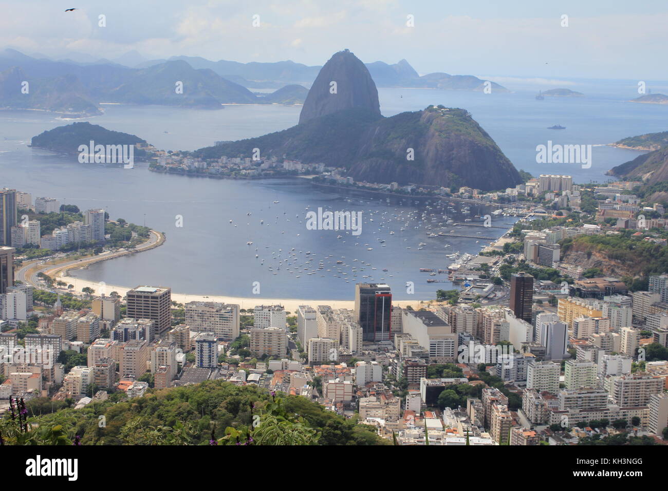Pao de azucar from corcovado hi-res stock photography and images - Alamy