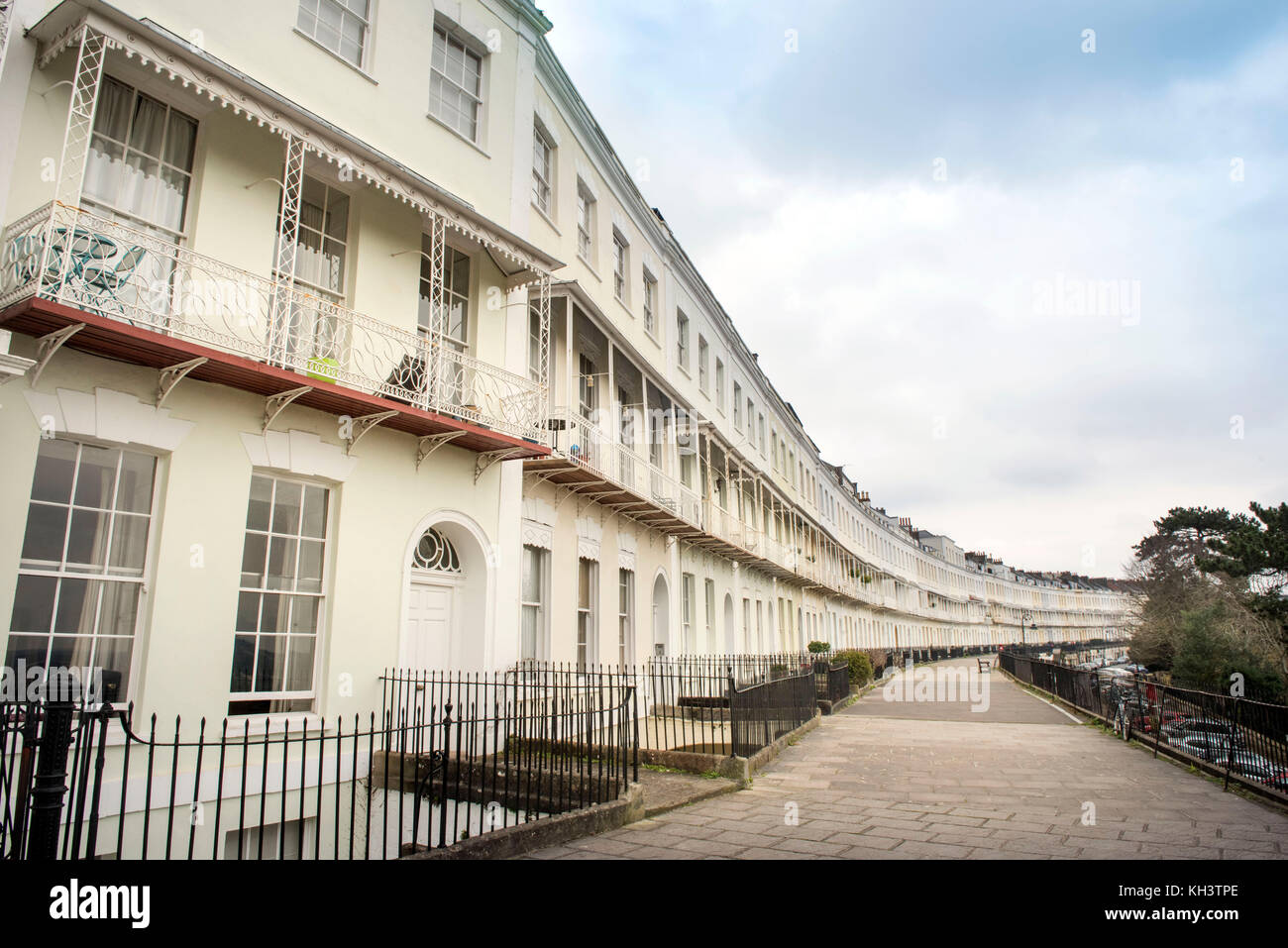 Royal York Crescent in Bristol, UK Stock Photo Alamy