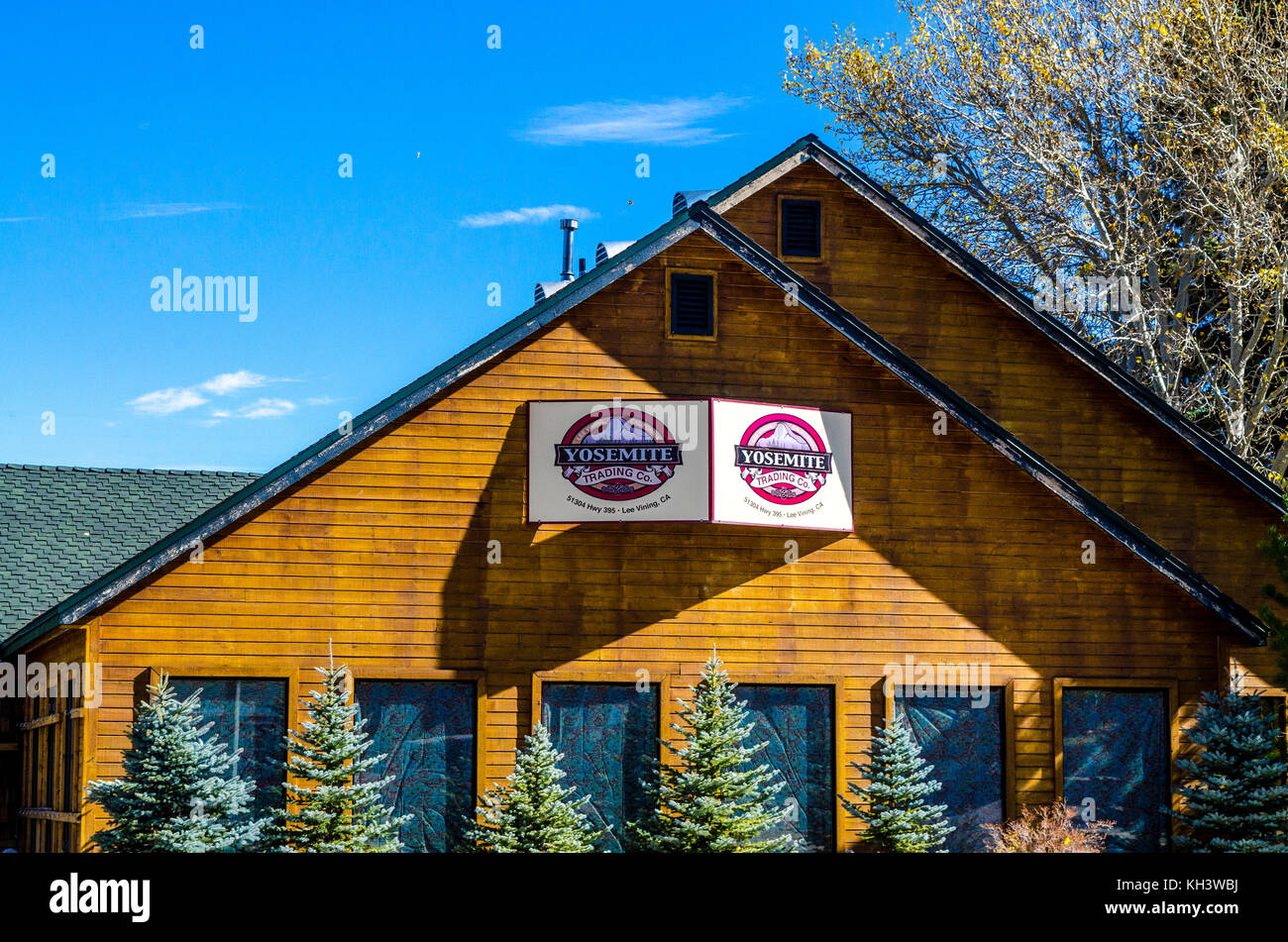 The Yosemite Trading Company Store in Lee Vining California Eastern