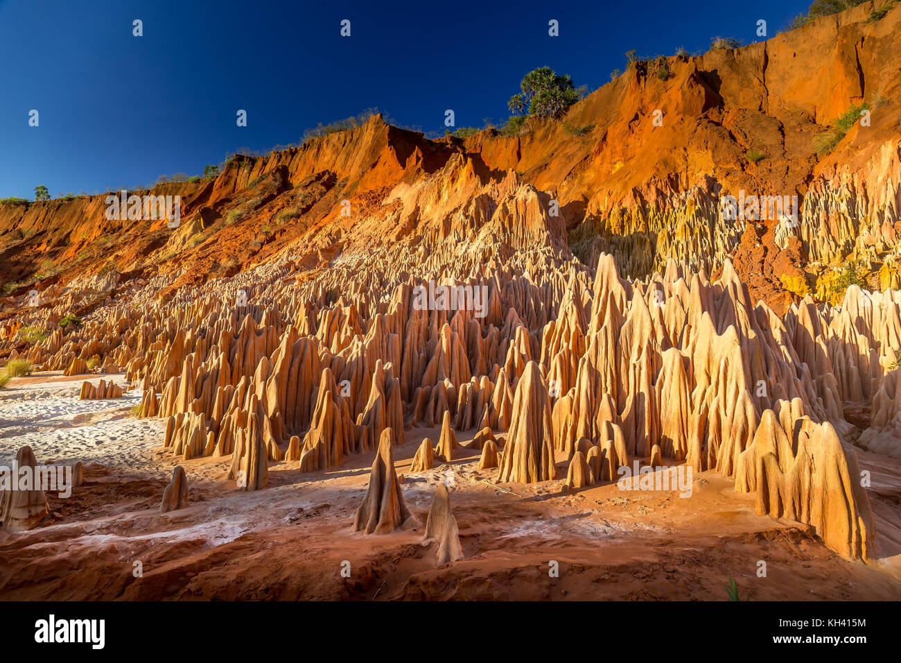 The Tsingy Rouge (Red Tsingy) in the region of Diana in northern