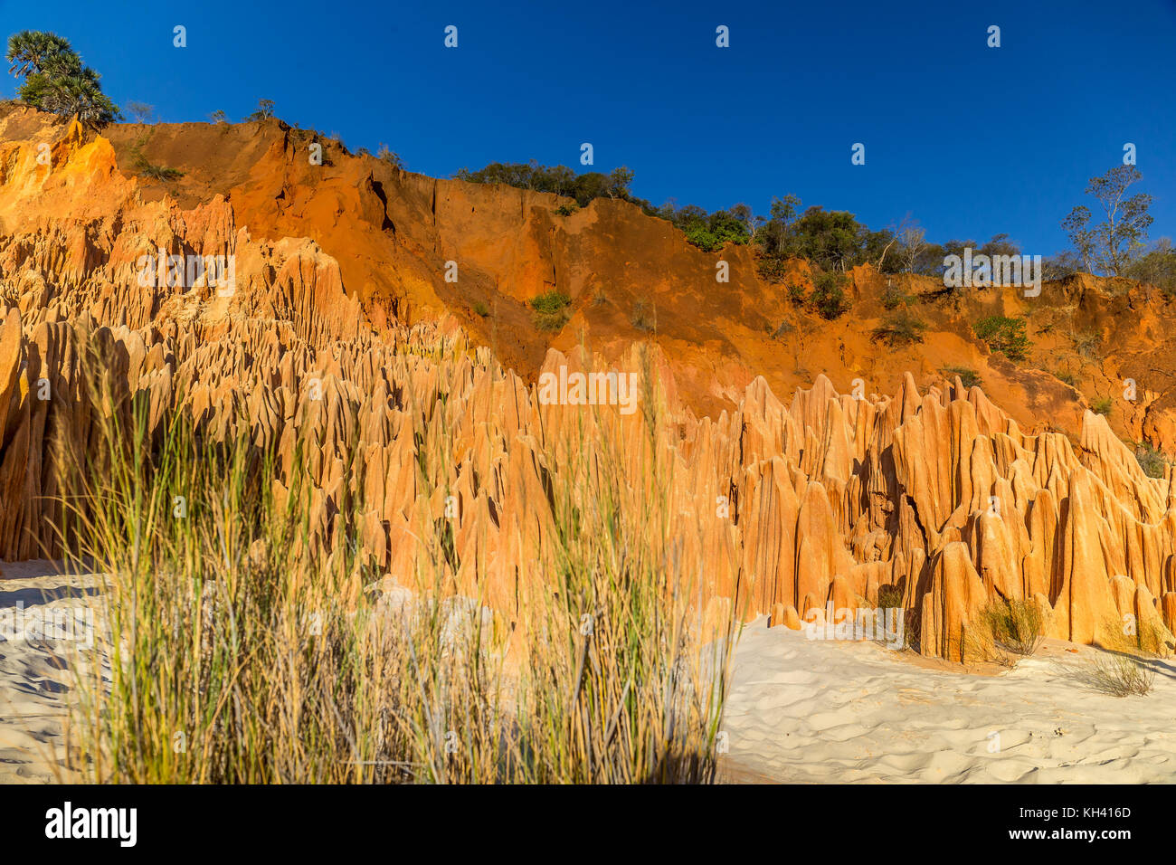 The Tsingy Rouge (Red Tsingy) in the region of Diana in northern