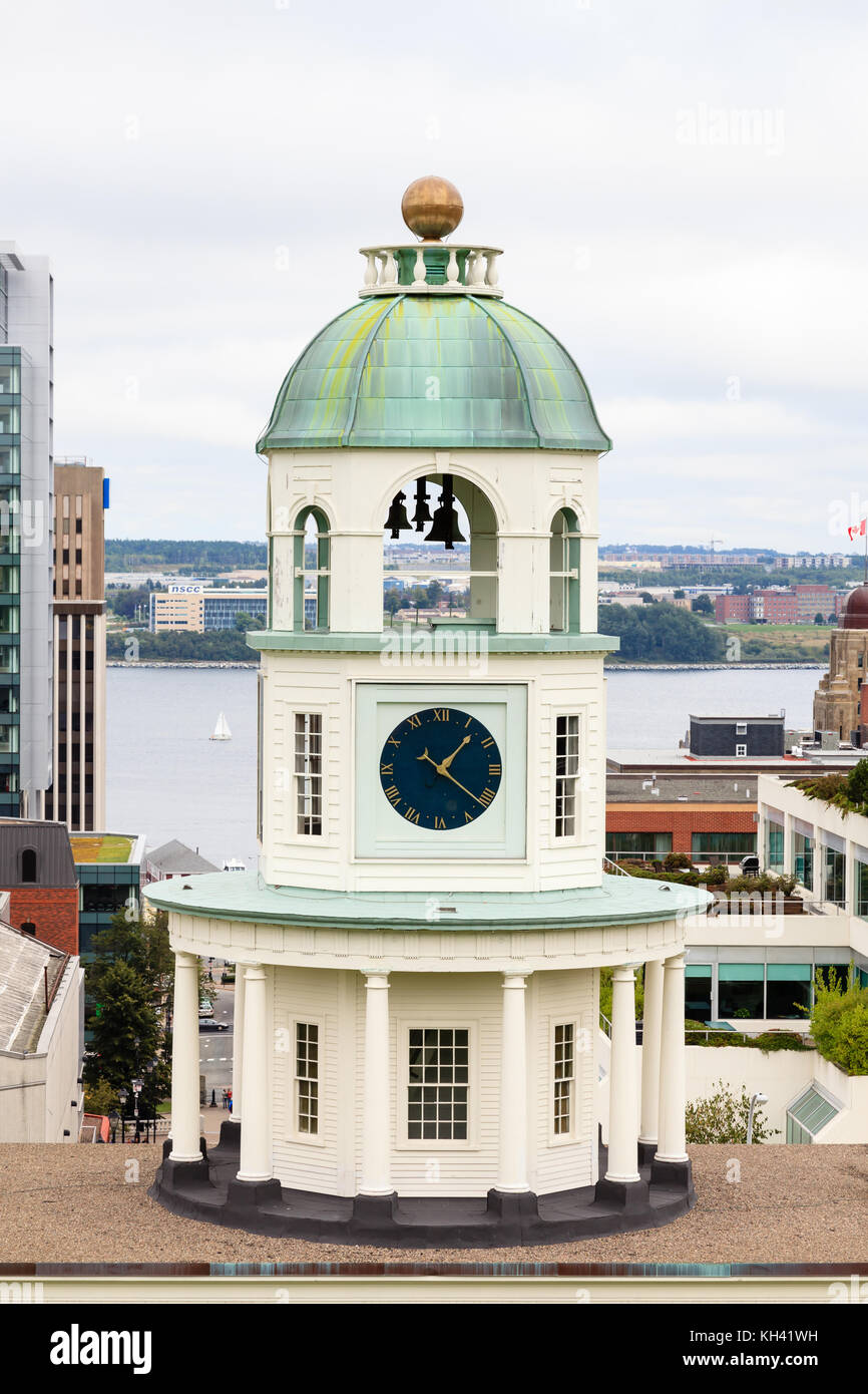 The historic Halifax Town Clock dates back to 1803, is located on