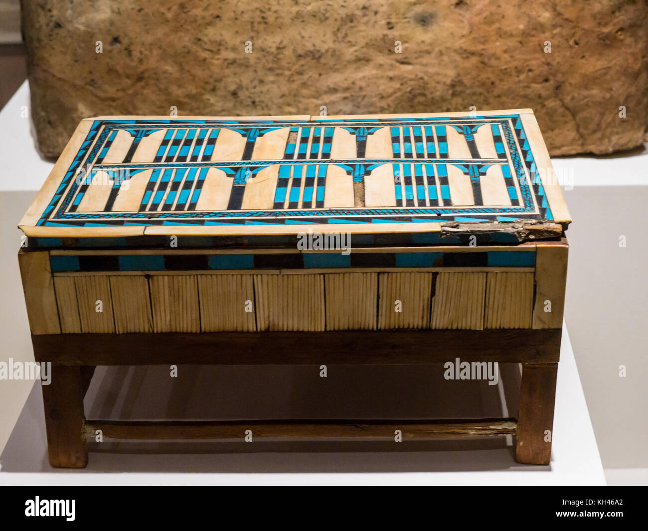 Exhibits in the world Famous Egyptian Museum in Turin the largest Egyptian collection outside