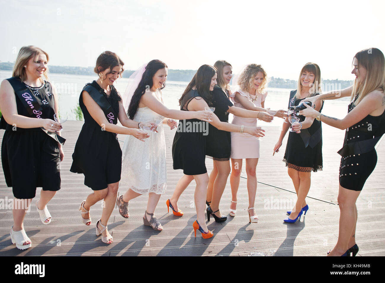hen party beach wear