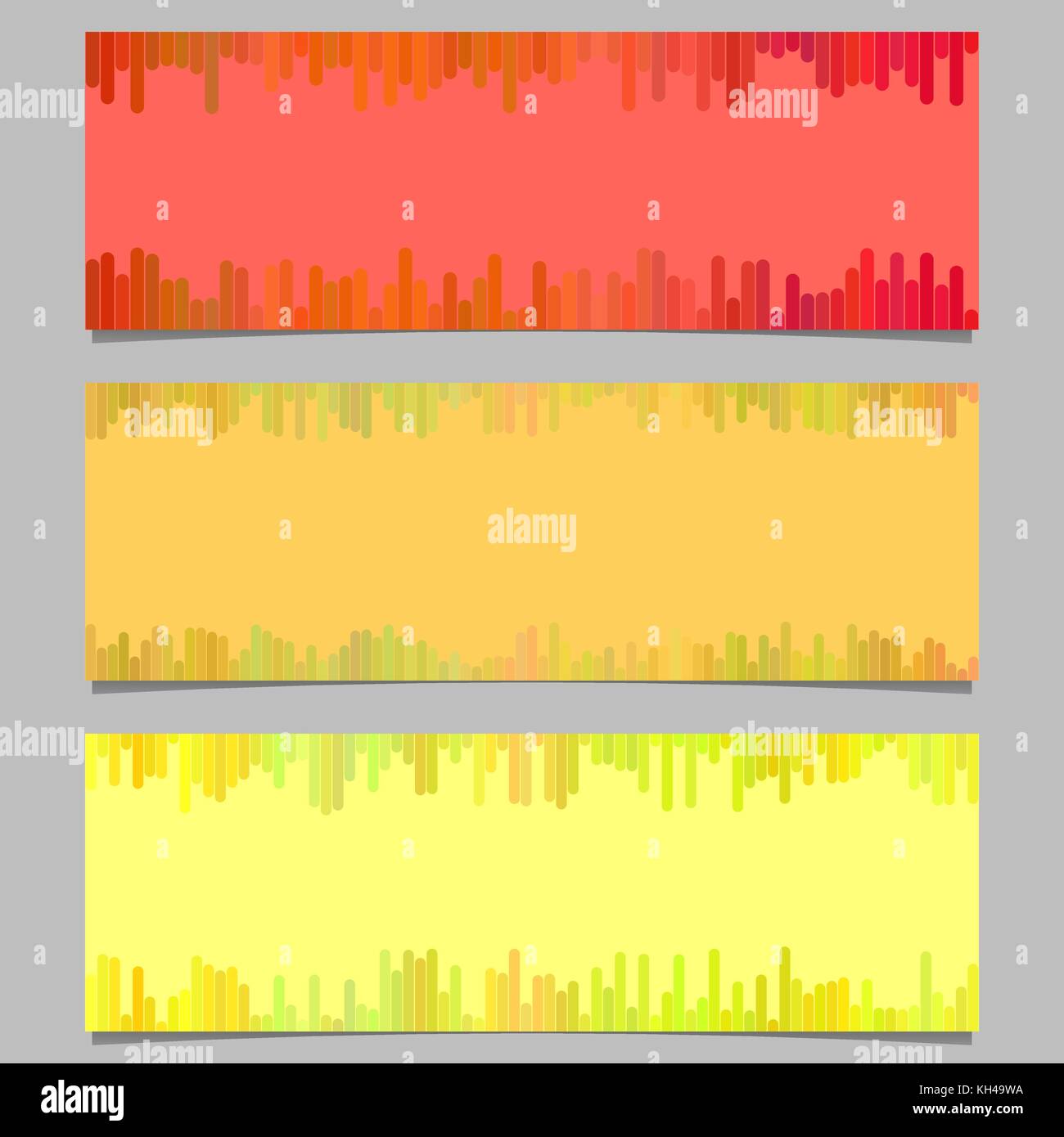 Red yellow horizontal stripes Stock Vector Images - Alamy