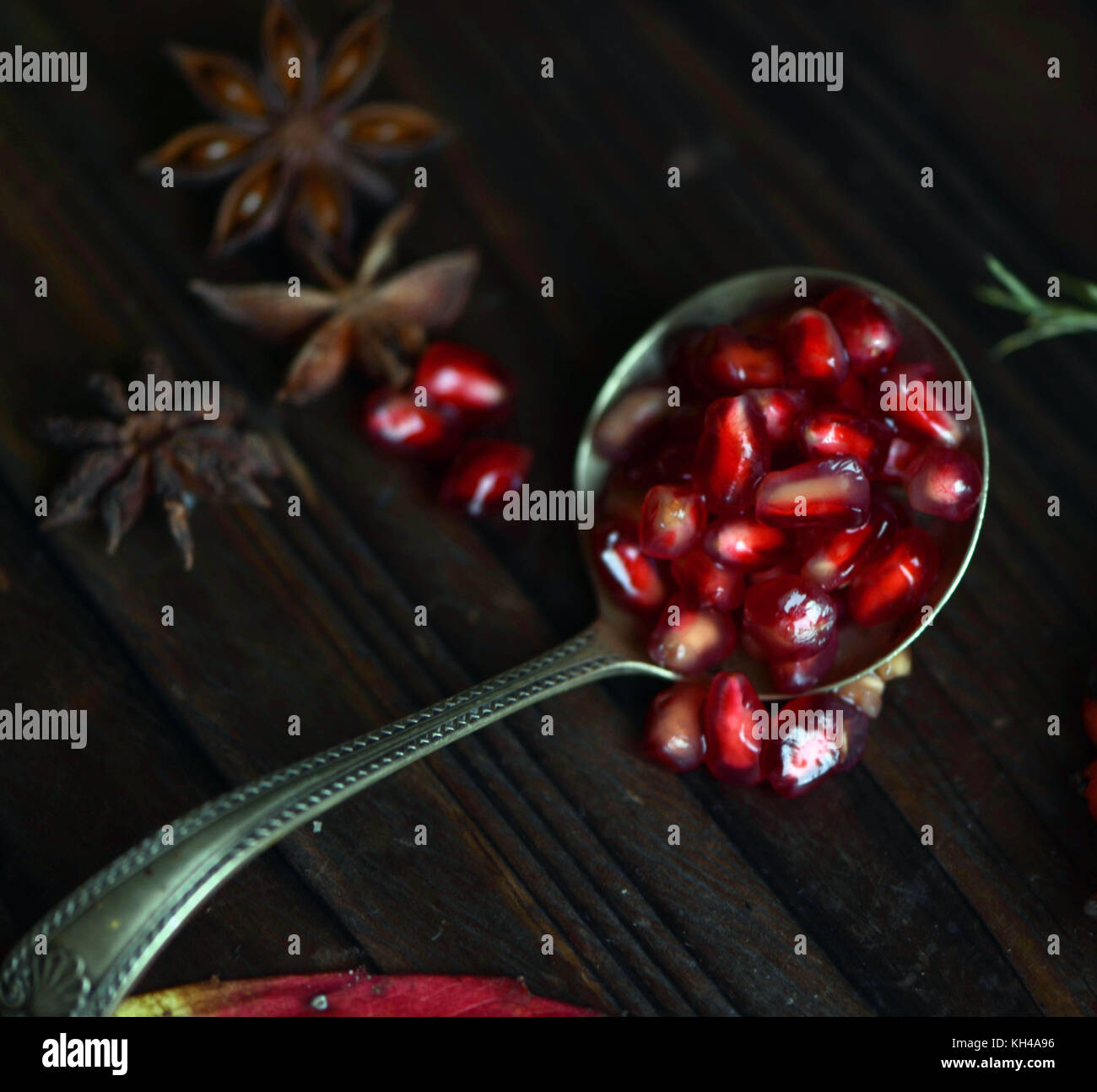Christmas hot spiced apple drink