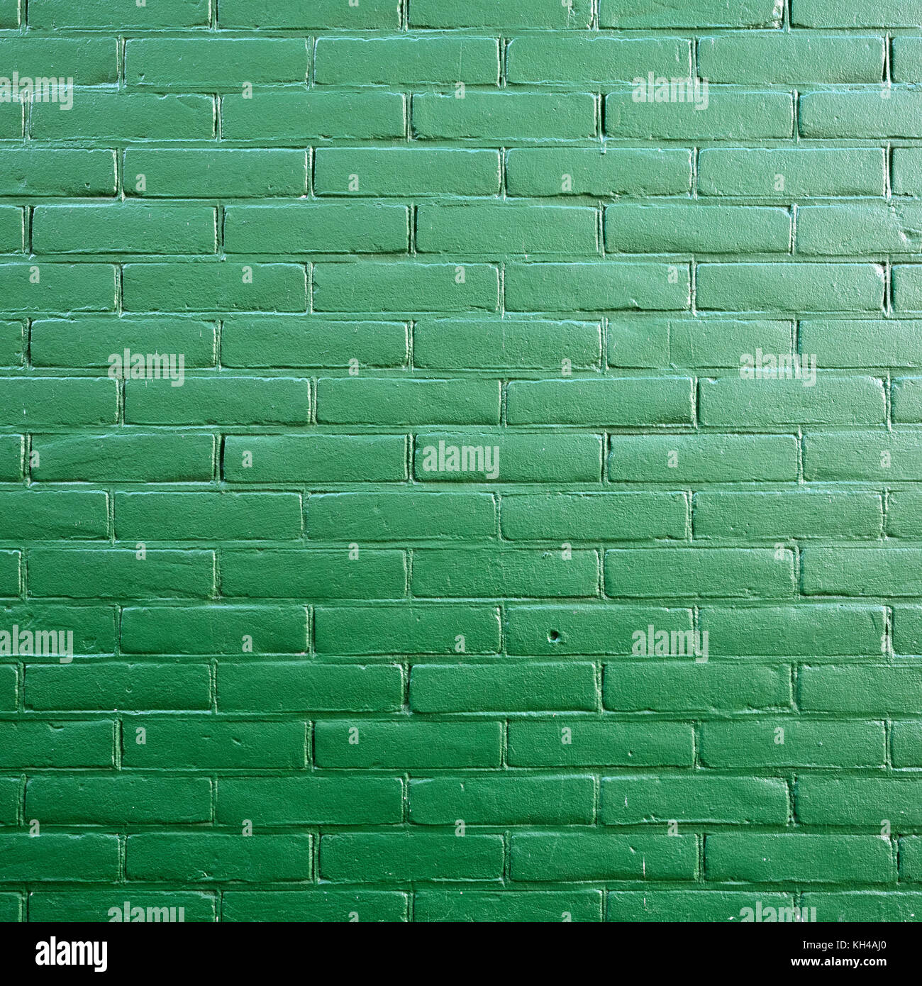 part of dark green painted brick wall Stock Photo Alamy