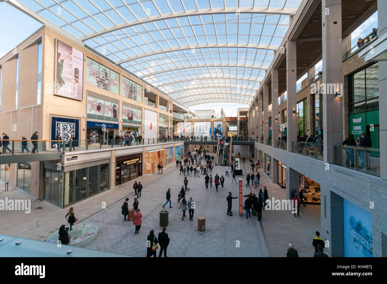 Oxford Westgate Shopping Centre Uk High Resolution Stock Photography