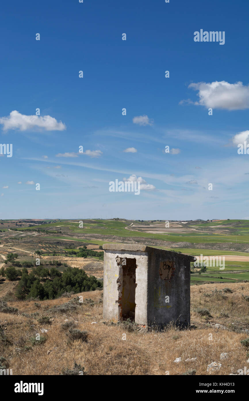 Huete. La Alcarria, Cuenca. Castilla - La Mancha. Spain Stock Photo