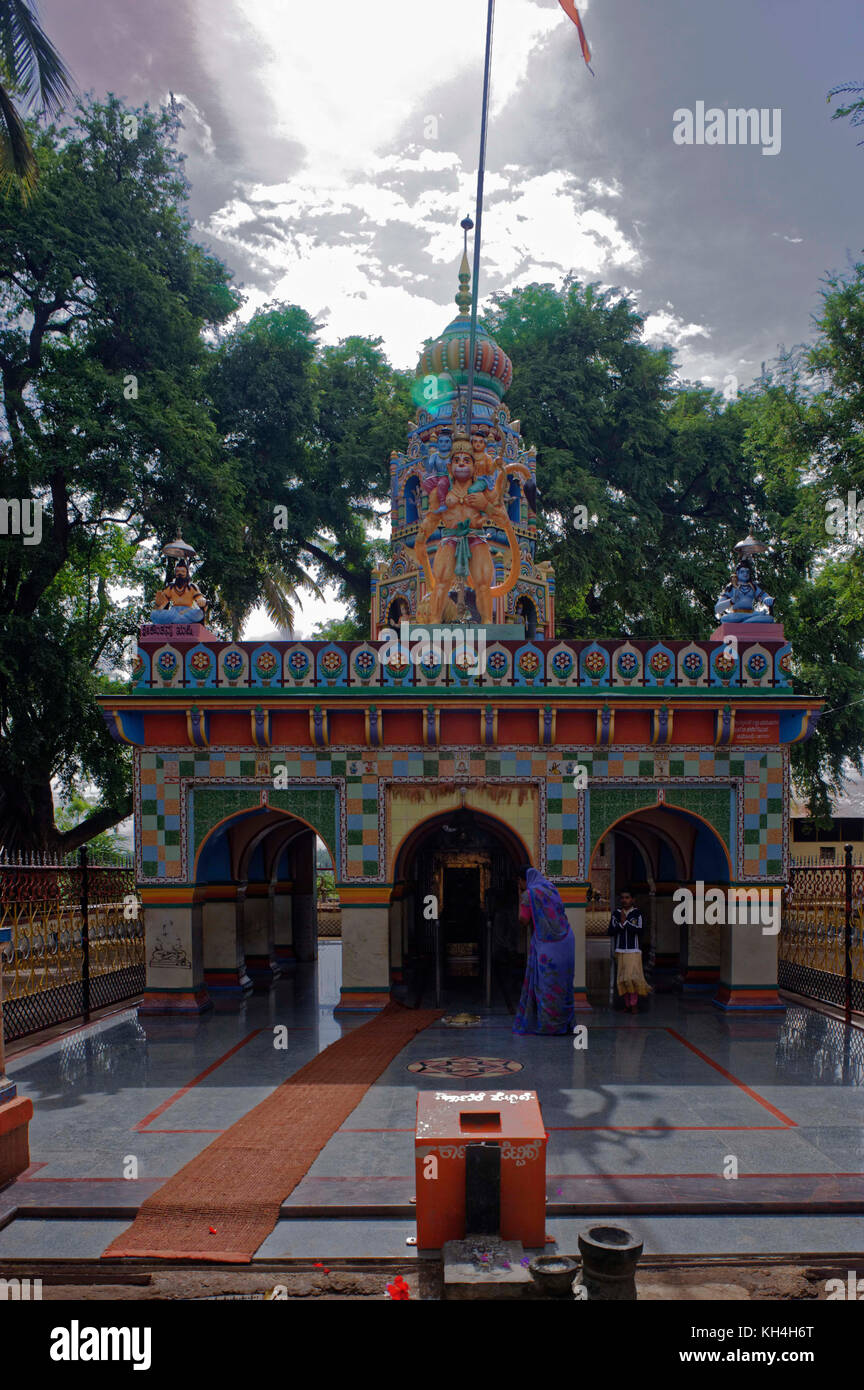 Anjaneya temple belagavi karnataka india asia stock photo alamy