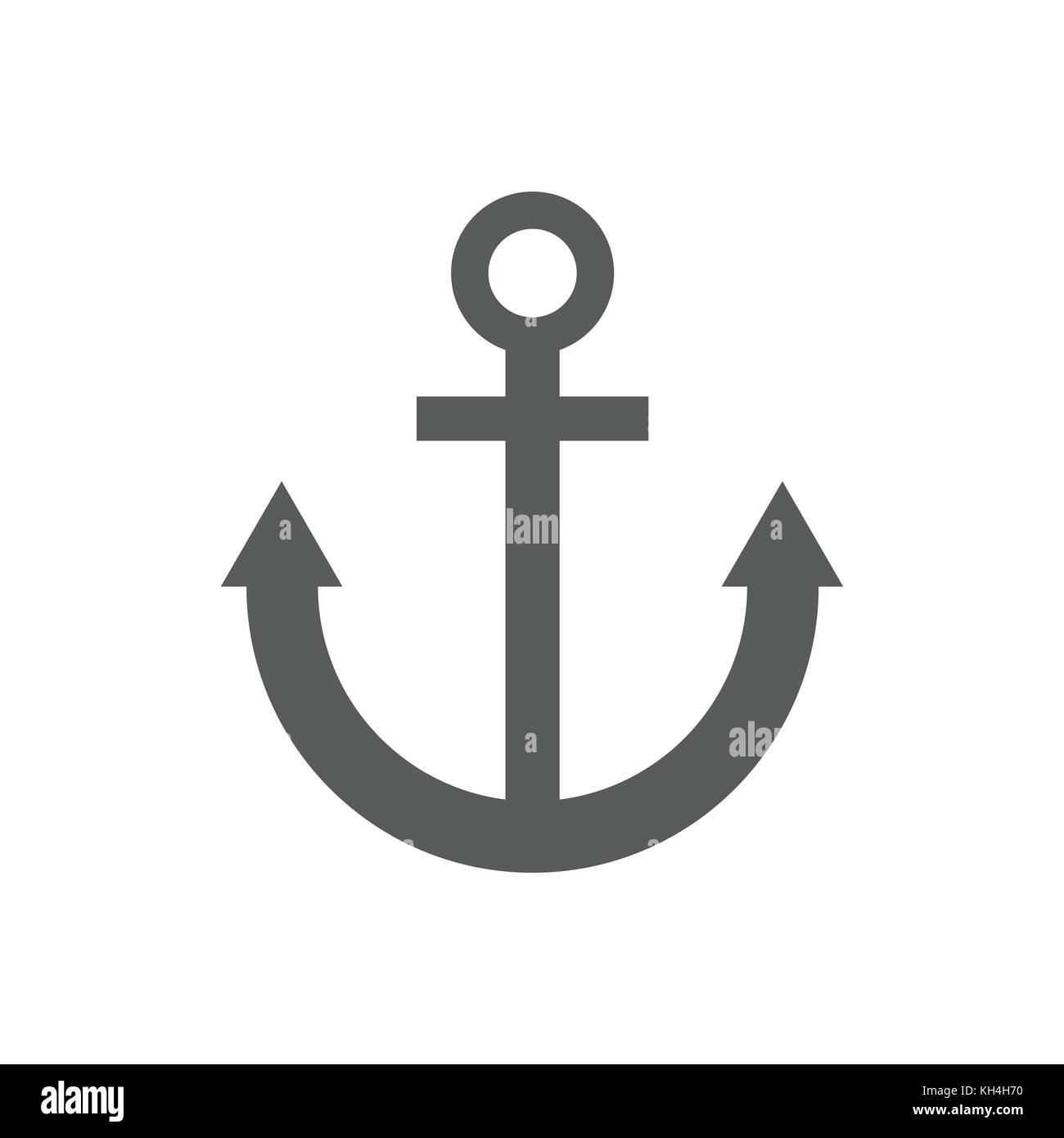 Shiip Anchor Illustration Stock Vector Image & Art - Alamy