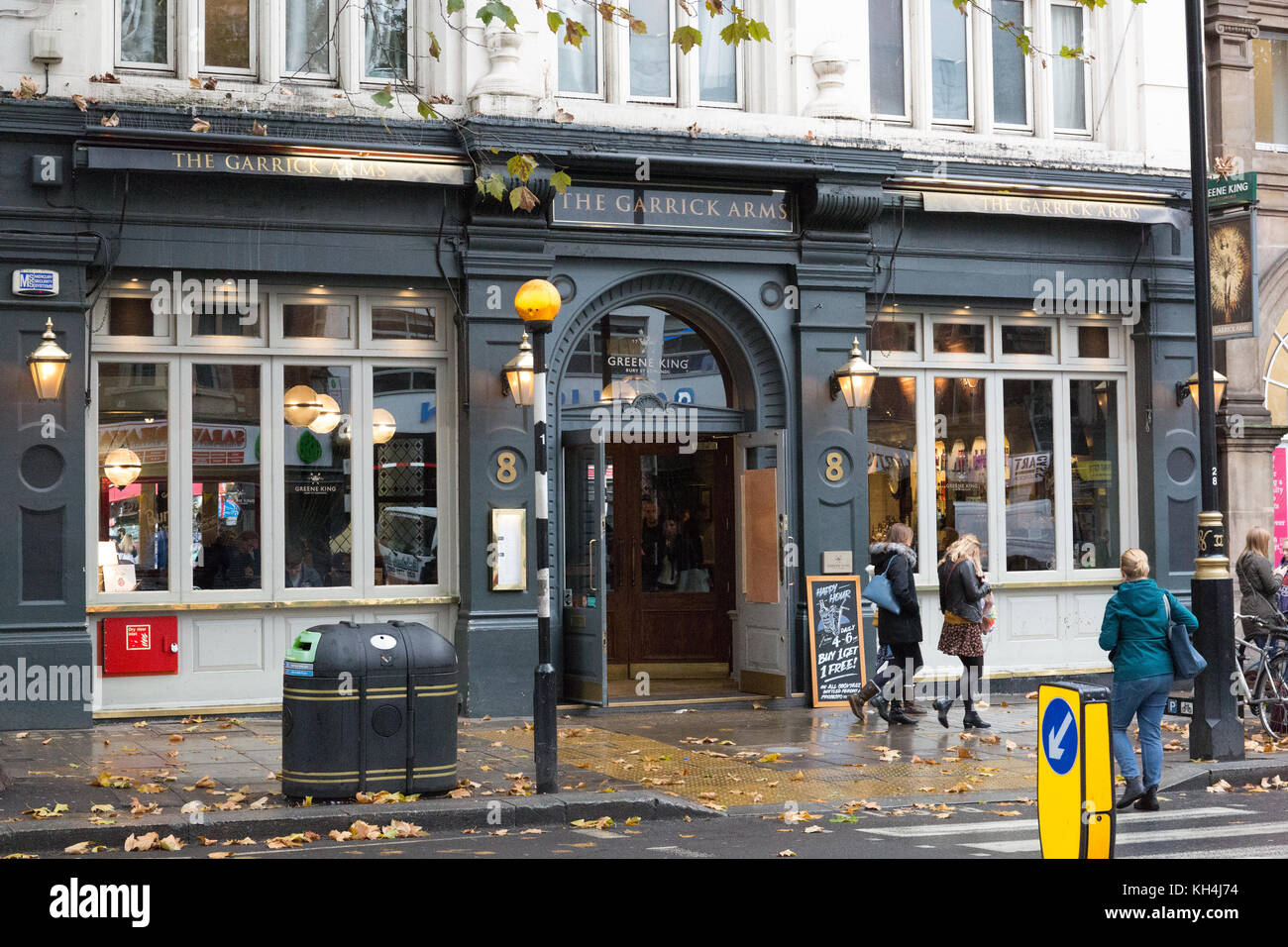 The Garrick Arms, London Stock Photo Alamy