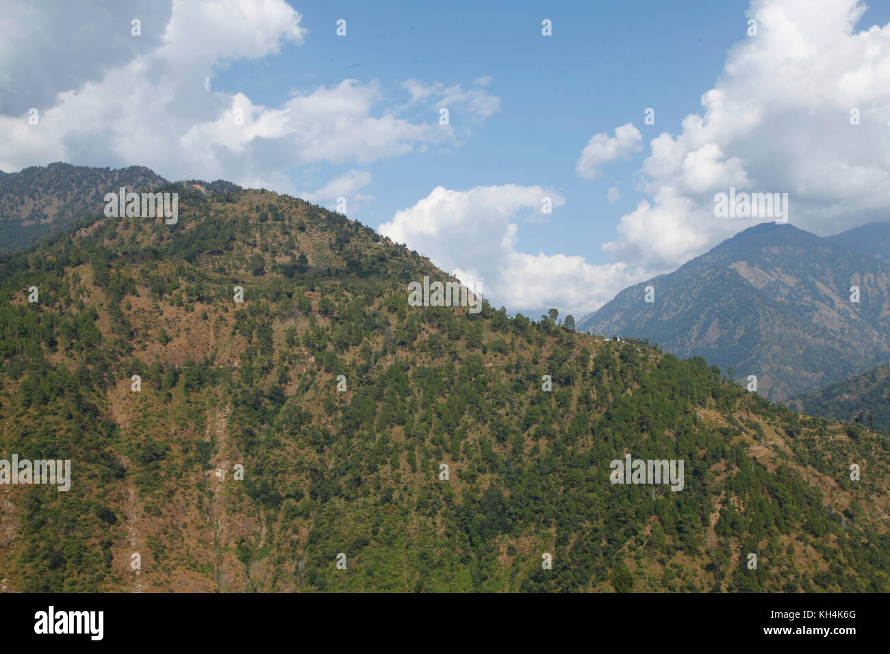 Beautiful Himalaya Mountain, Char dam yatra, Badarinath Road, Valley Himalayan, Uttrankhand, India, (Photo Copyright © Saji Maramon) Stock Photo