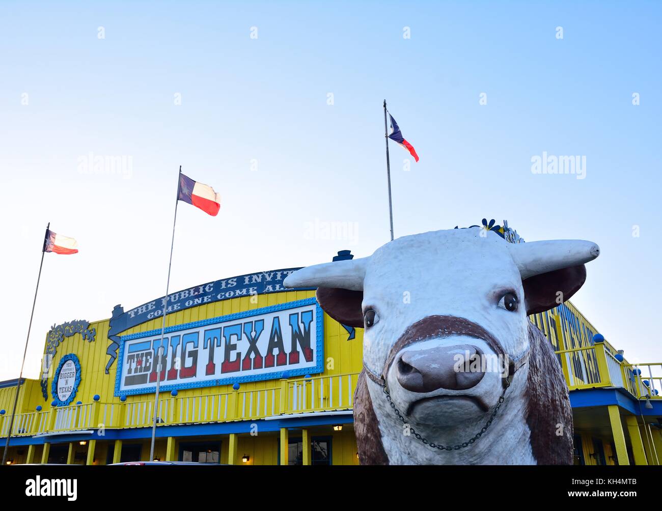 AMARILLO, TEXAS JULY 20 Big Texan Steak Ranch, famous steakhouse
