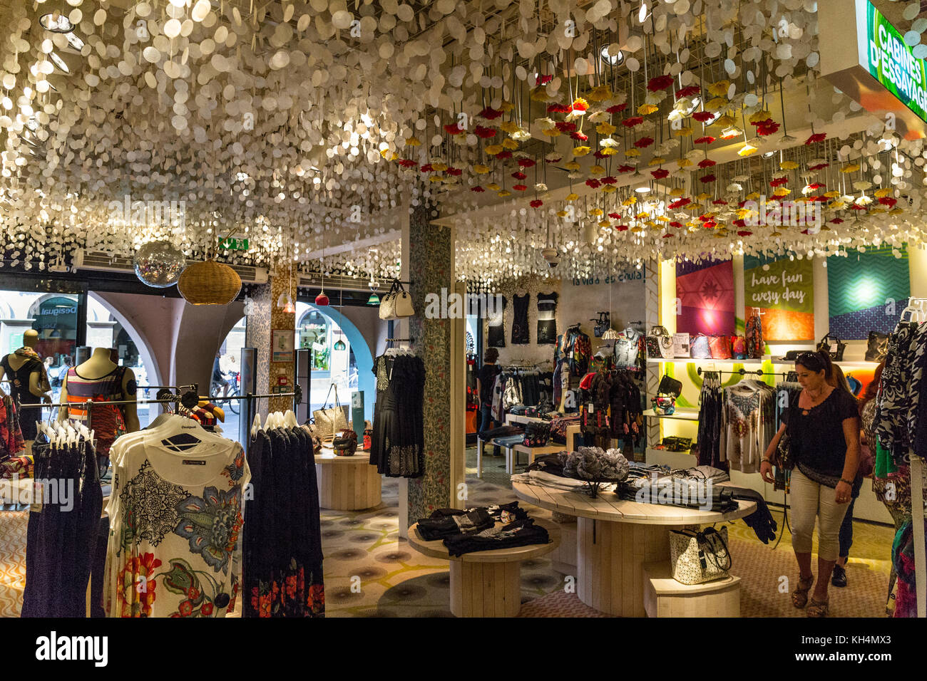 STRASBOURG, FRANCE, AUGUST 06 2016. Desigual store in Strasbourg. Clothing  brand Stock Photo - Alamy
