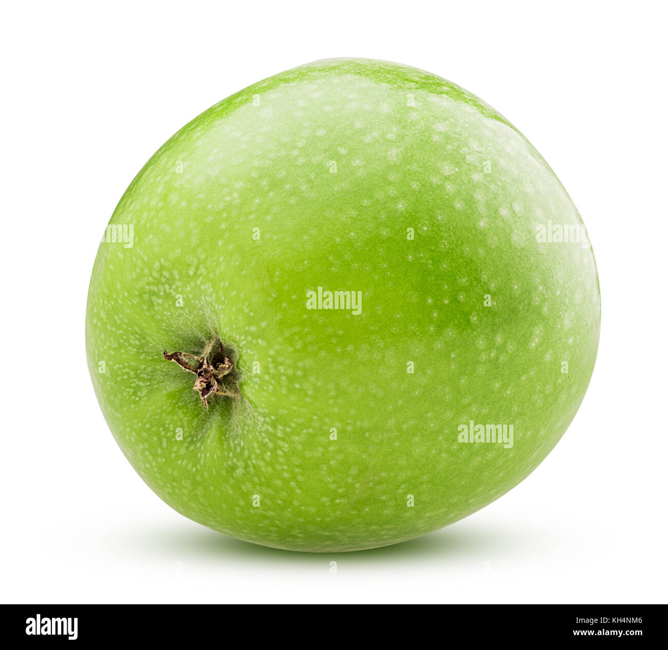 Green apple isolated on white background Clipping Path Stock Photo - Alamy