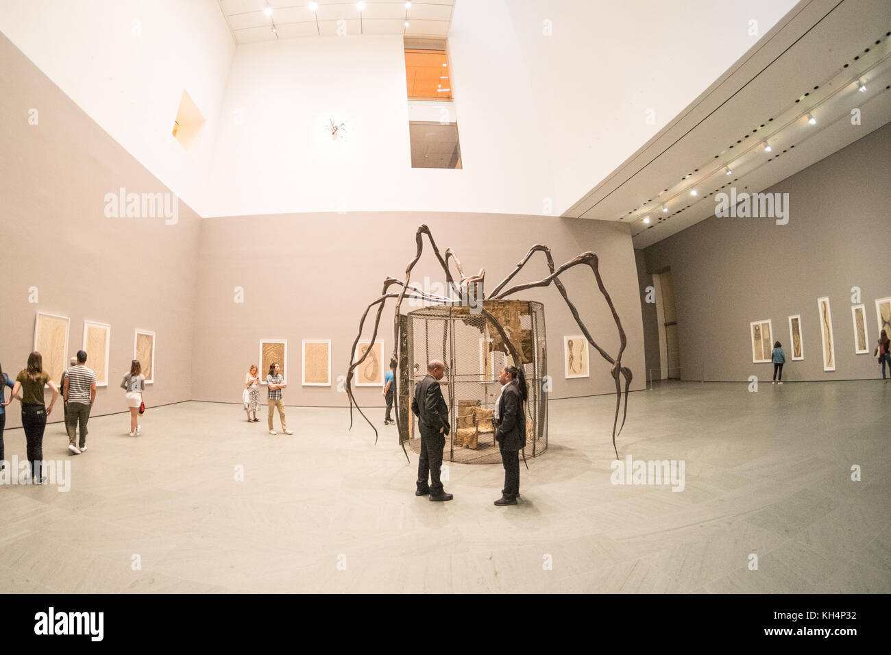 Louise Bourgeois, An Unfolding portrait exhibition at MoMa, The Stock Photo  - Alamy