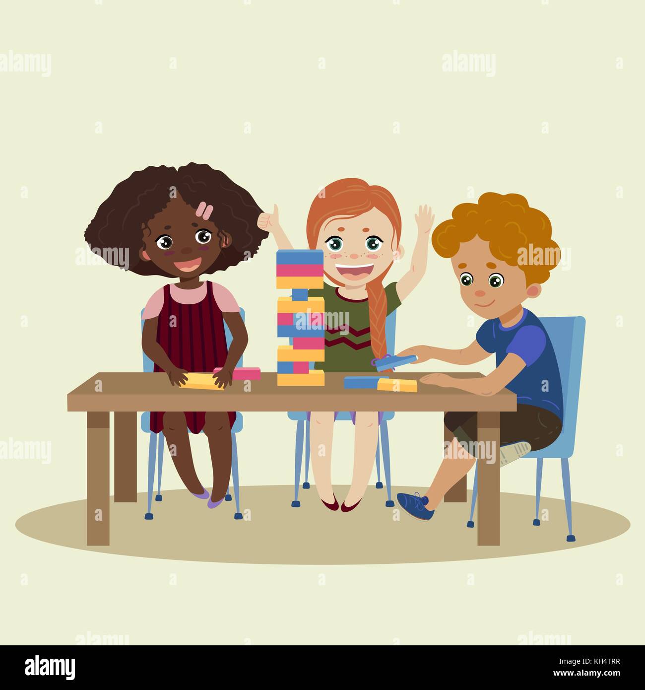 Jenga stock vector images alamy