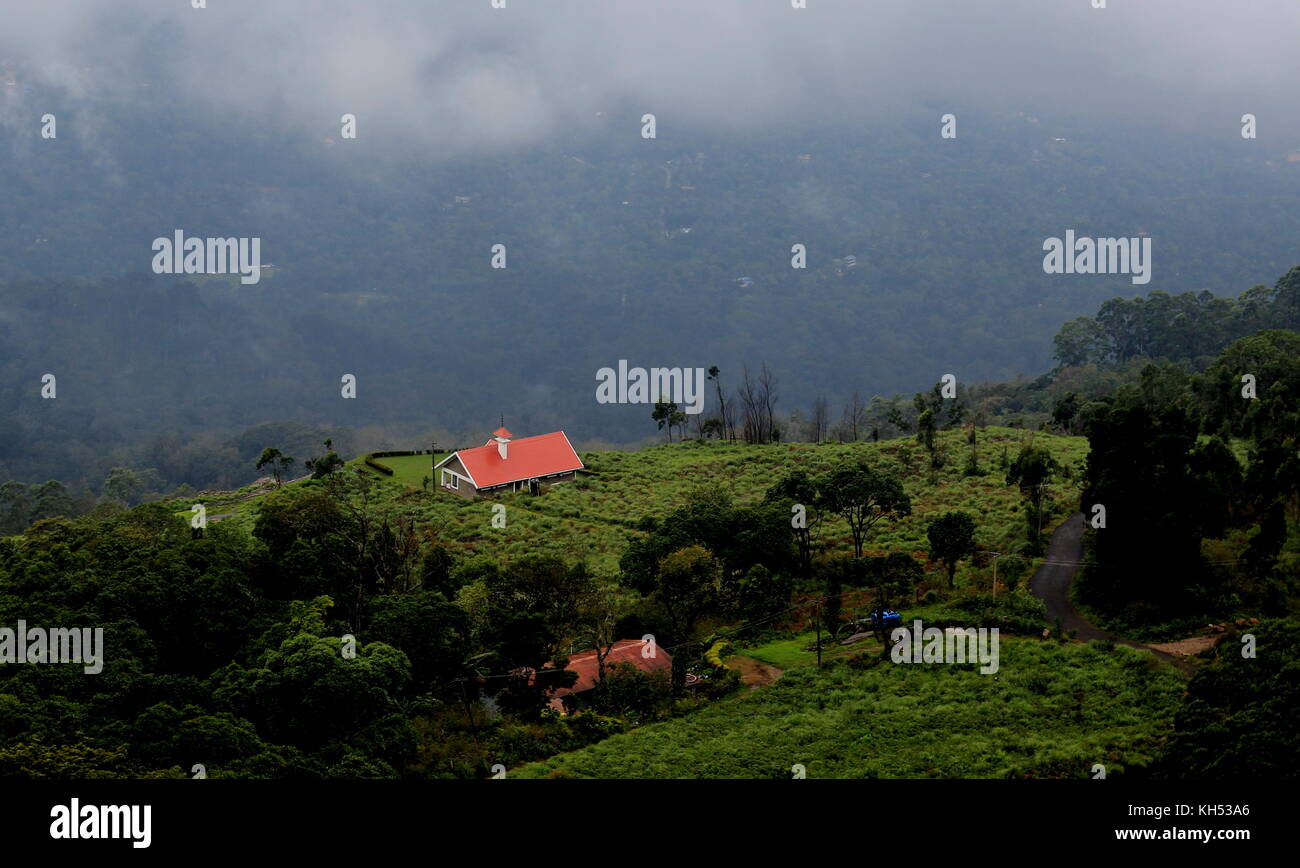 Munnar kerala sunset hires stock photography and images Alamy