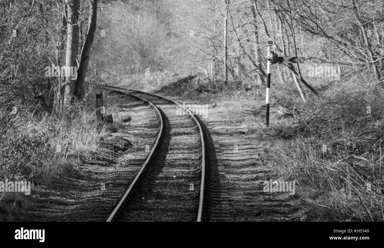 Churnet Valley Railway Stock Photo