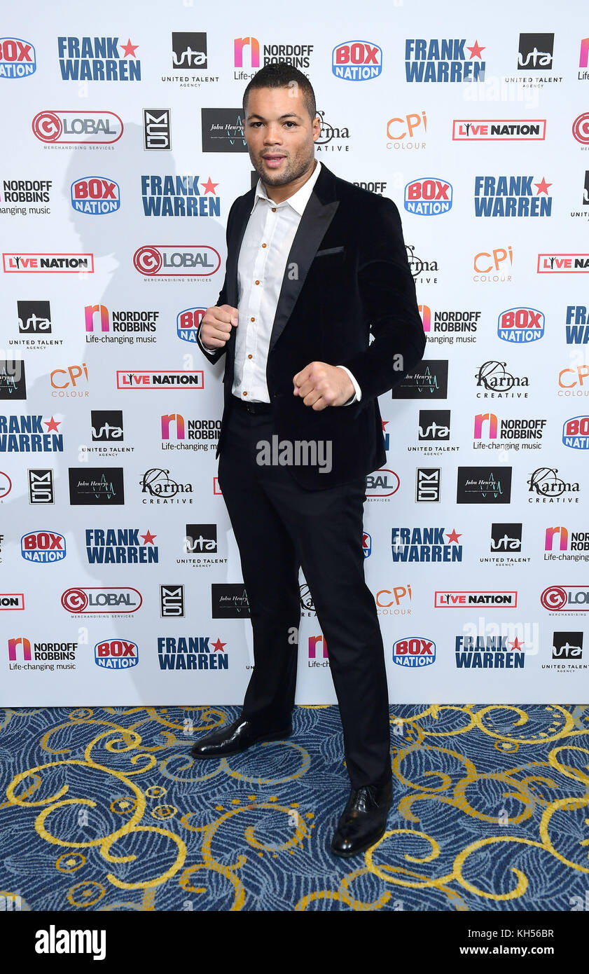 Joe Joyce attends the Nordoff Robbins Championship Boxing Dinner at the