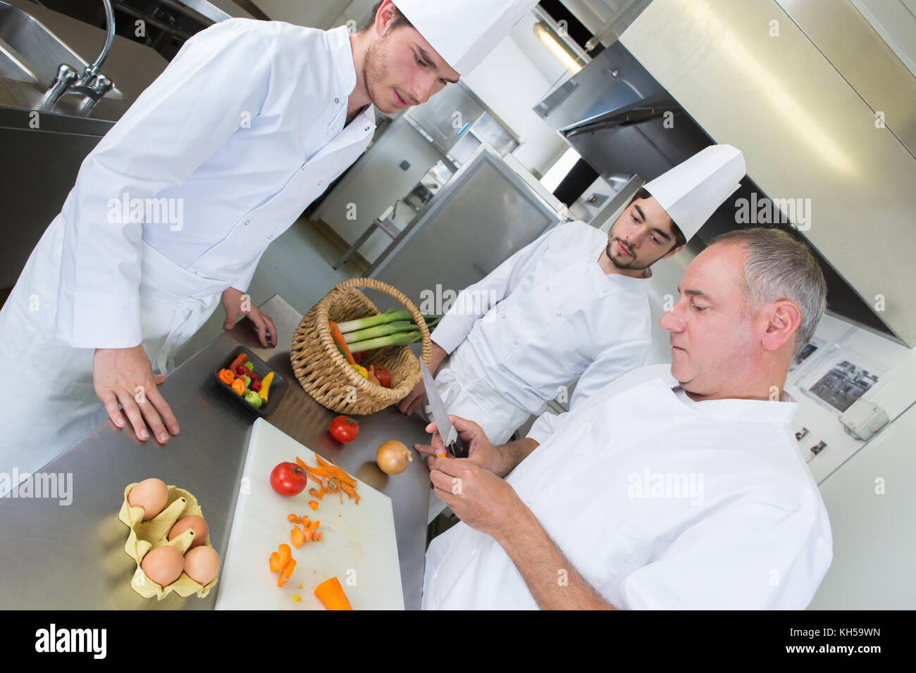 cooking master class Stock Photo Alamy