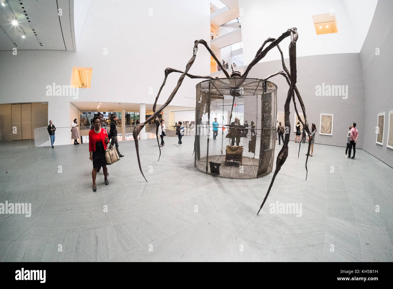 Louise Bourgeois, An Unfolding portrait exhibition at MoMa, The Stock Photo  - Alamy