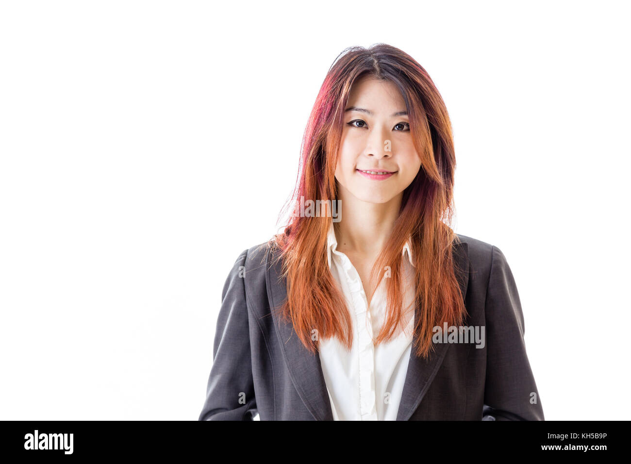 Portrait of Chinese female corporate executive Stock Photo - Alamy