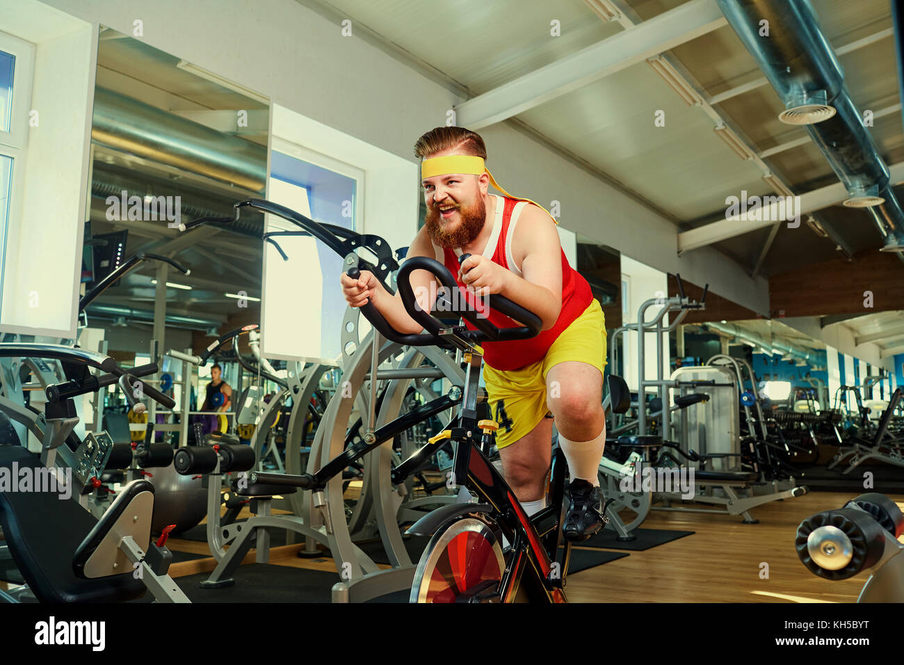 Stationary bike workout for obese sale