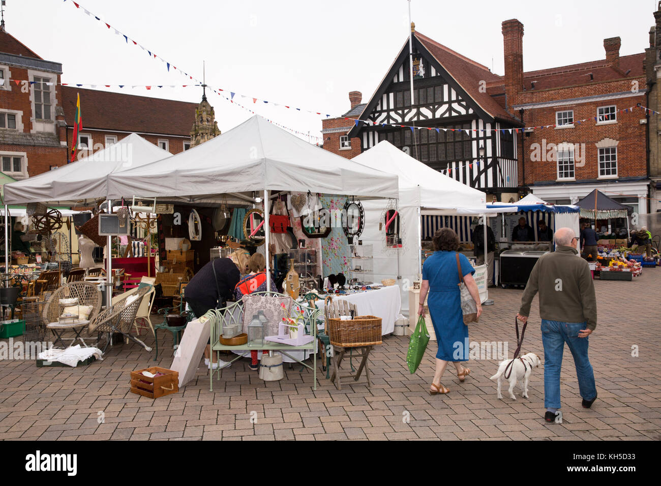 Saffron Walden Market Square High Resolution Stock Photography and