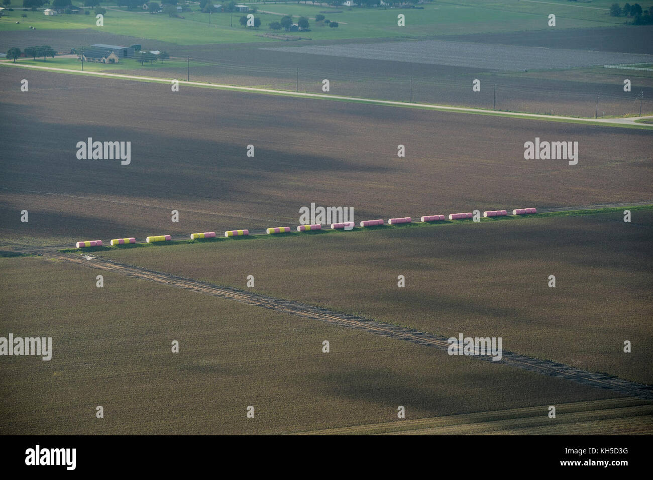 U.S. Secretary of Agriculture Sonny Perdue surveying agricultural damage from Hurricane Harvey